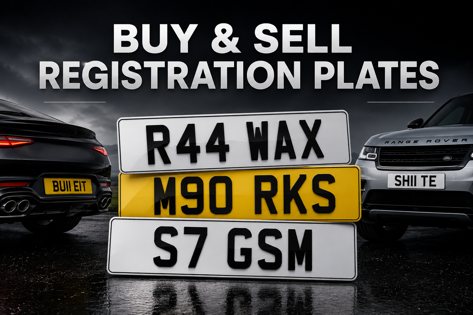 Buying & Selling Registration Plates